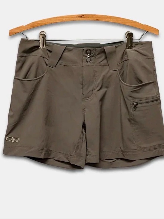Outdoor Research Pants - Outdoor Research Summit hiking shorts mushroom size 4